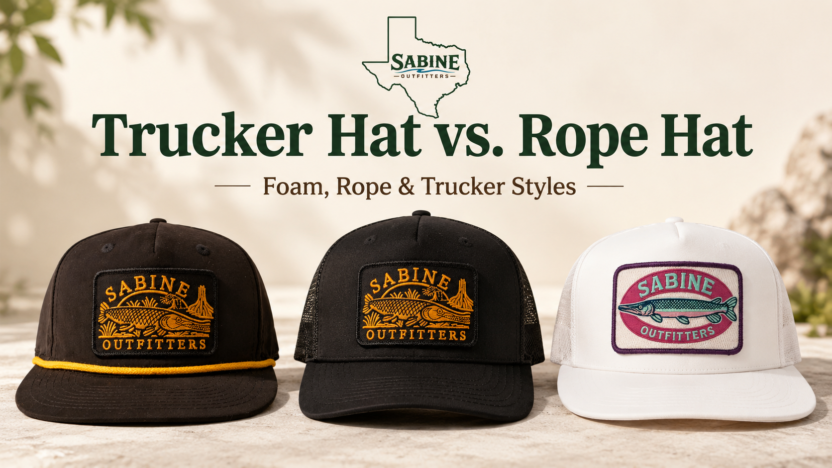 Trucker Hat vs. Rope Hat: Differences, Fit, and Which One to Buy
