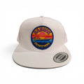 Sabine Outfitters Retro Sunset Trucker Hat | White Snapback