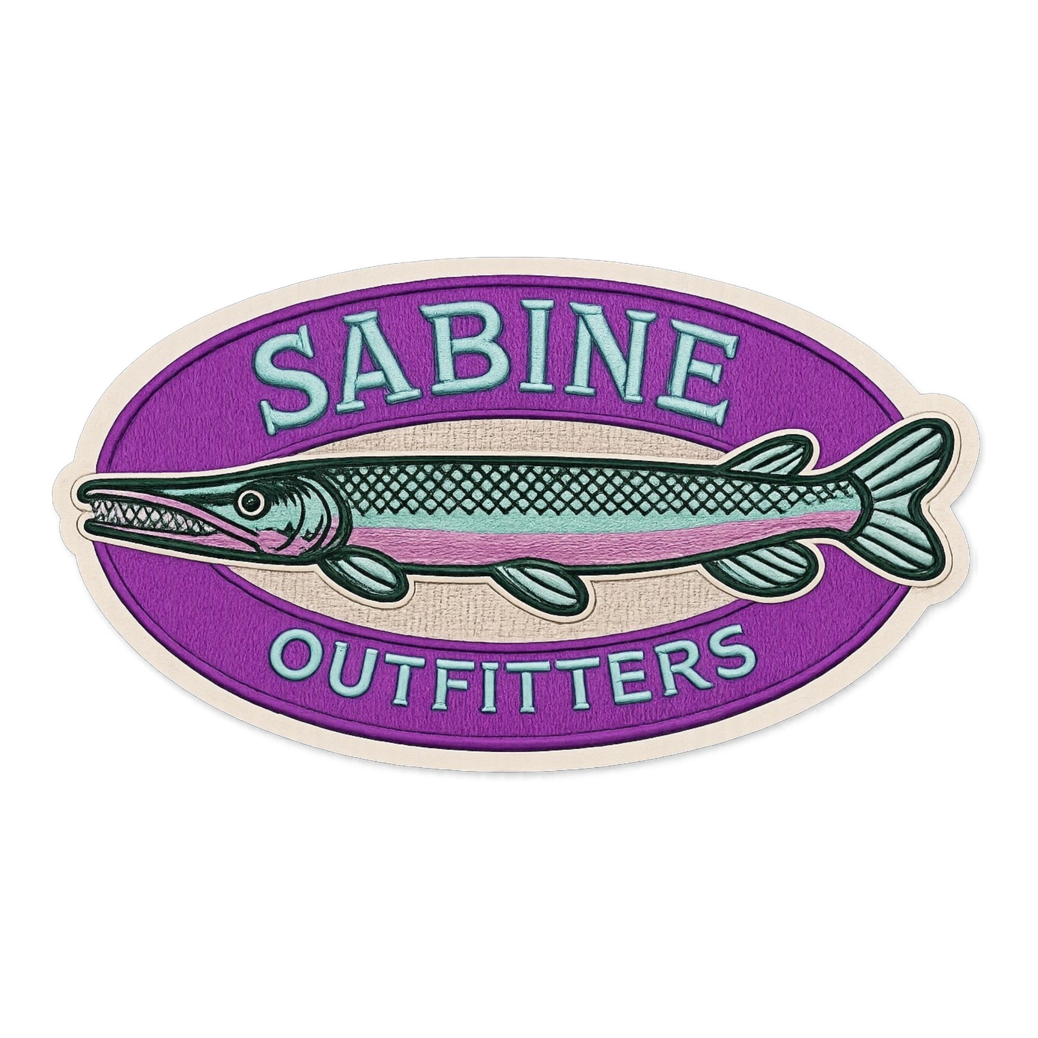 Purple Gar Sticker - 4" x 2.2"