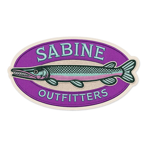 Purple Gar Sticker - 4" x 2.2"