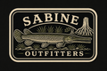 Sabine Outfitters Gar Vinyl Sticker – 5" x 3.2"