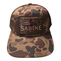 Sabine Outfitters Duck Logo - Bark Duck Camo/Brown
