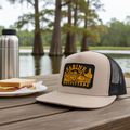 Gar Trucker Hat - Silver & Black