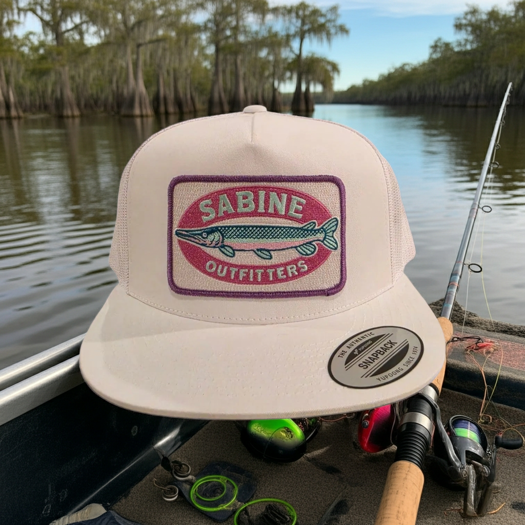 Purple Gar Trucker Hat - White