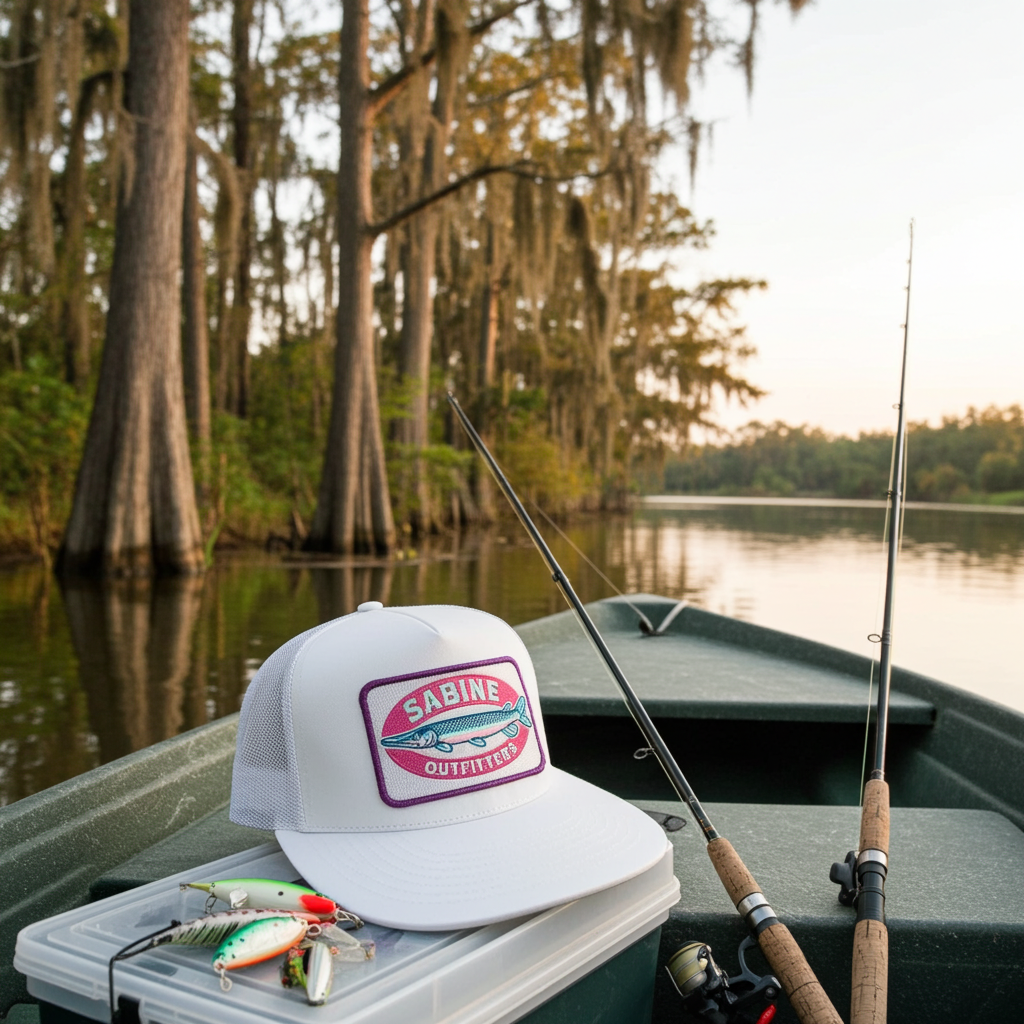 Purple Gar Trucker Hat - White