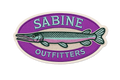 Sabine Outfitters Purple Gar Sticker – 4" x 2.2" Waterproof Vinyl Decal