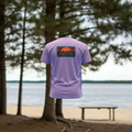 Retro Sunset Tee – Violet