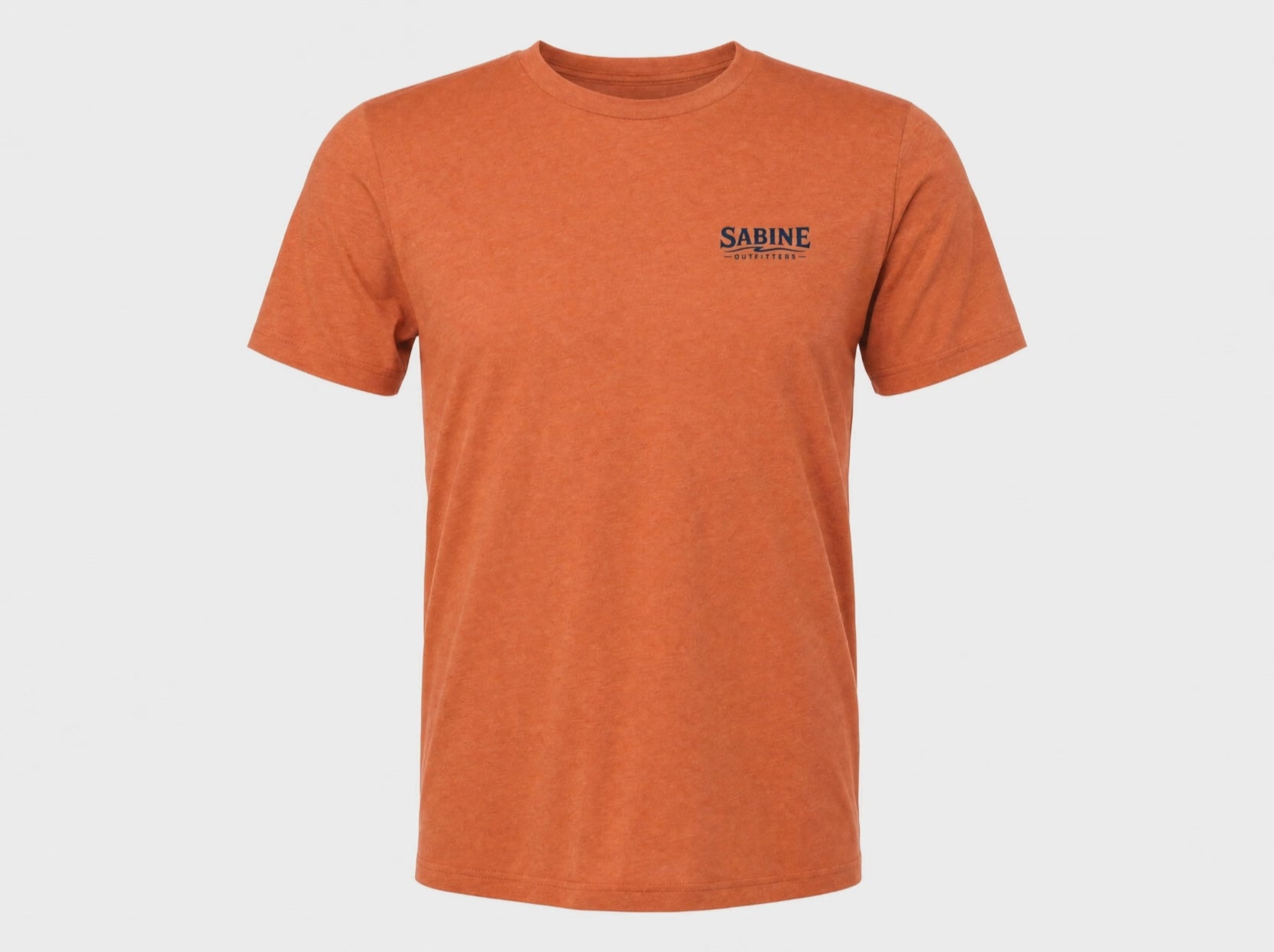 River Badge Tee - Orange Heather
