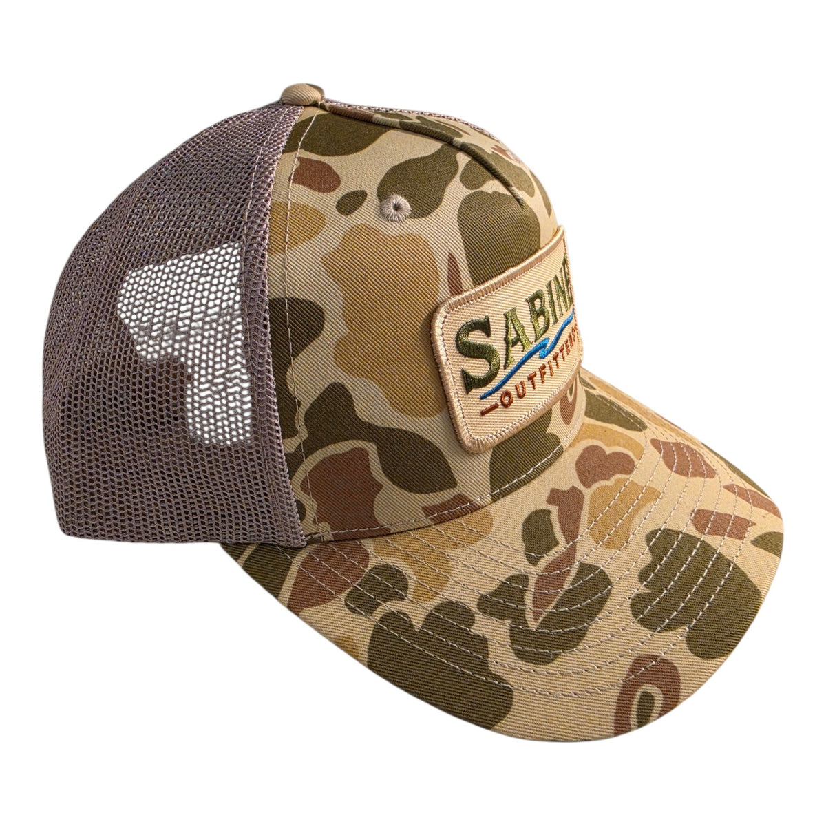 Sabine Outfitters Logo Duck Camo/Light Tan