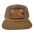 Sabine Gar Rope Cap — Loden/Amber Gold