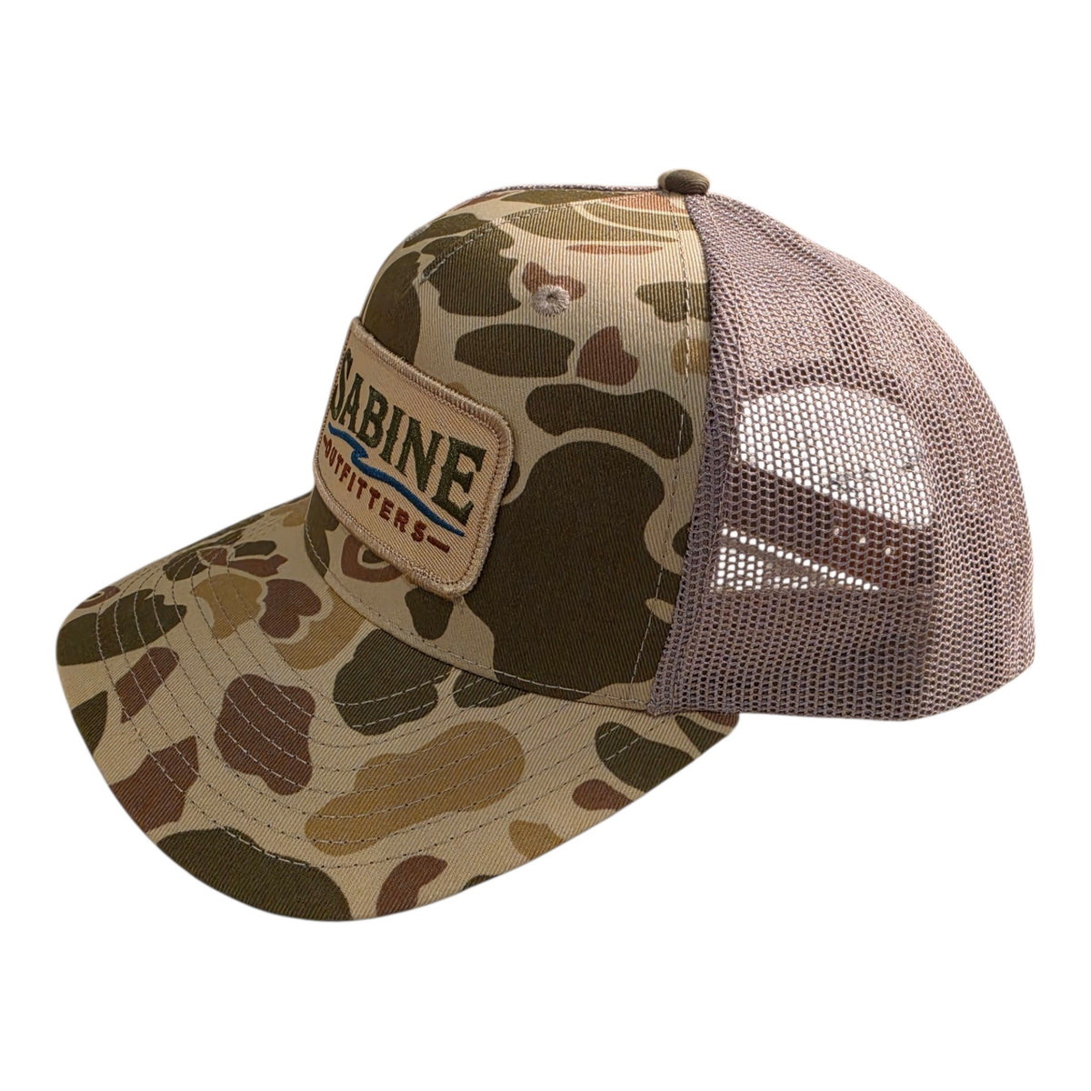 Sabine Outfitters Logo Duck Camo/Light Tan