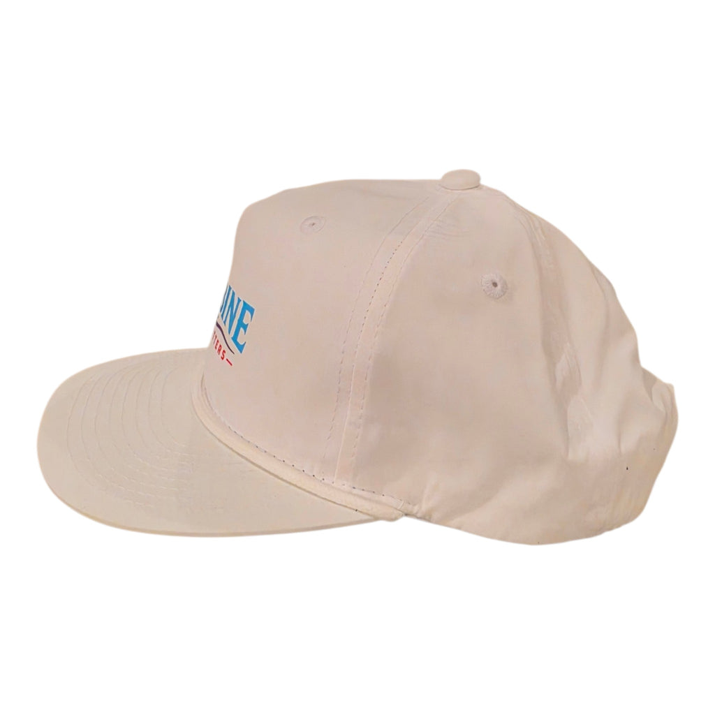 Sabine Outfitters Retro Logo Rope Hat-White