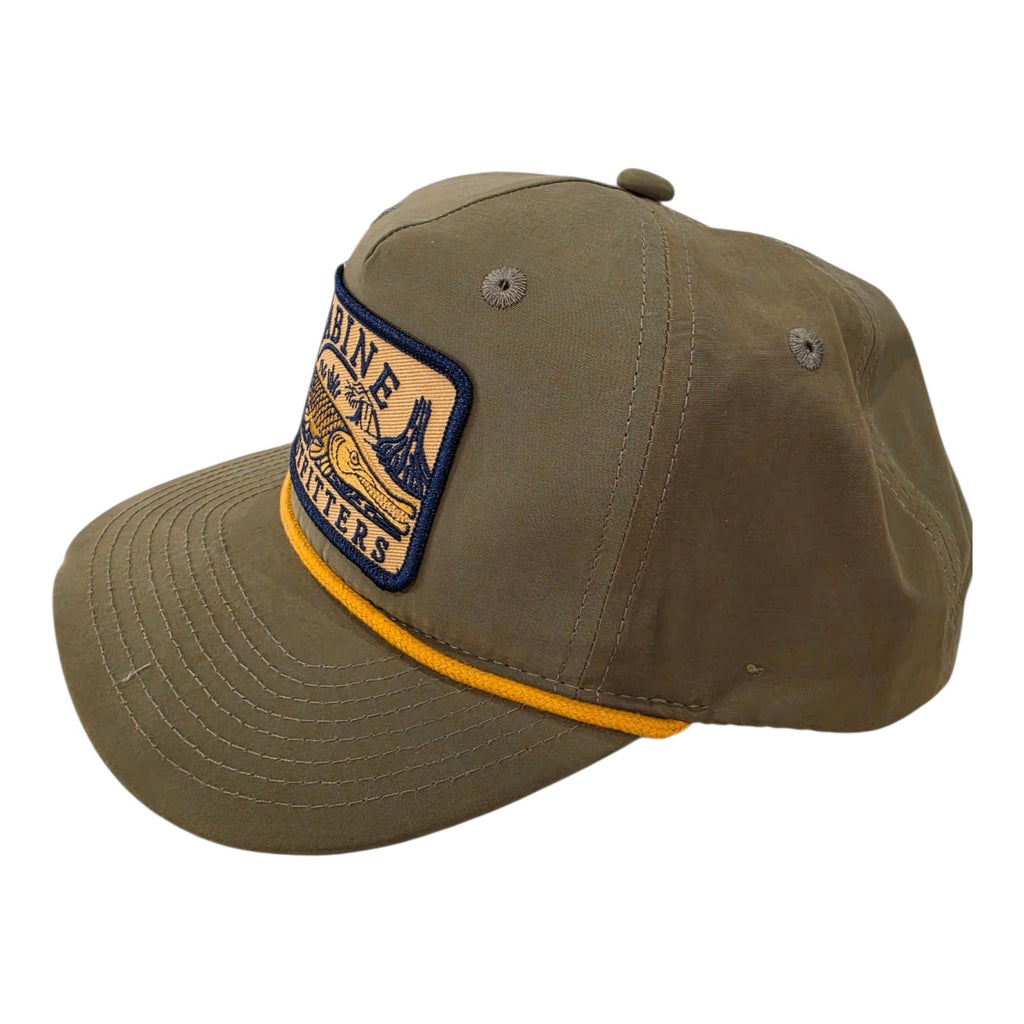 Sabine Gar Rope Cap — Loden/Amber Gold