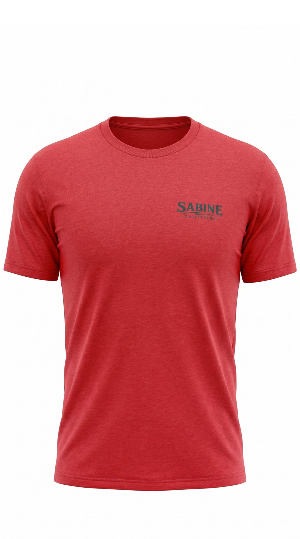 Sabine River "Duke" Tee — Heather Red