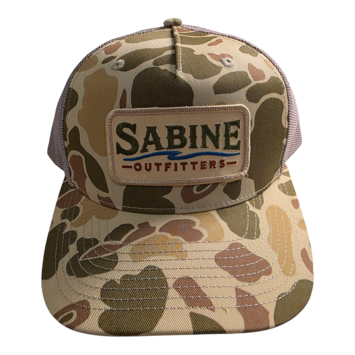 Sabine Outfitters Logo Duck Camo/Light Tan