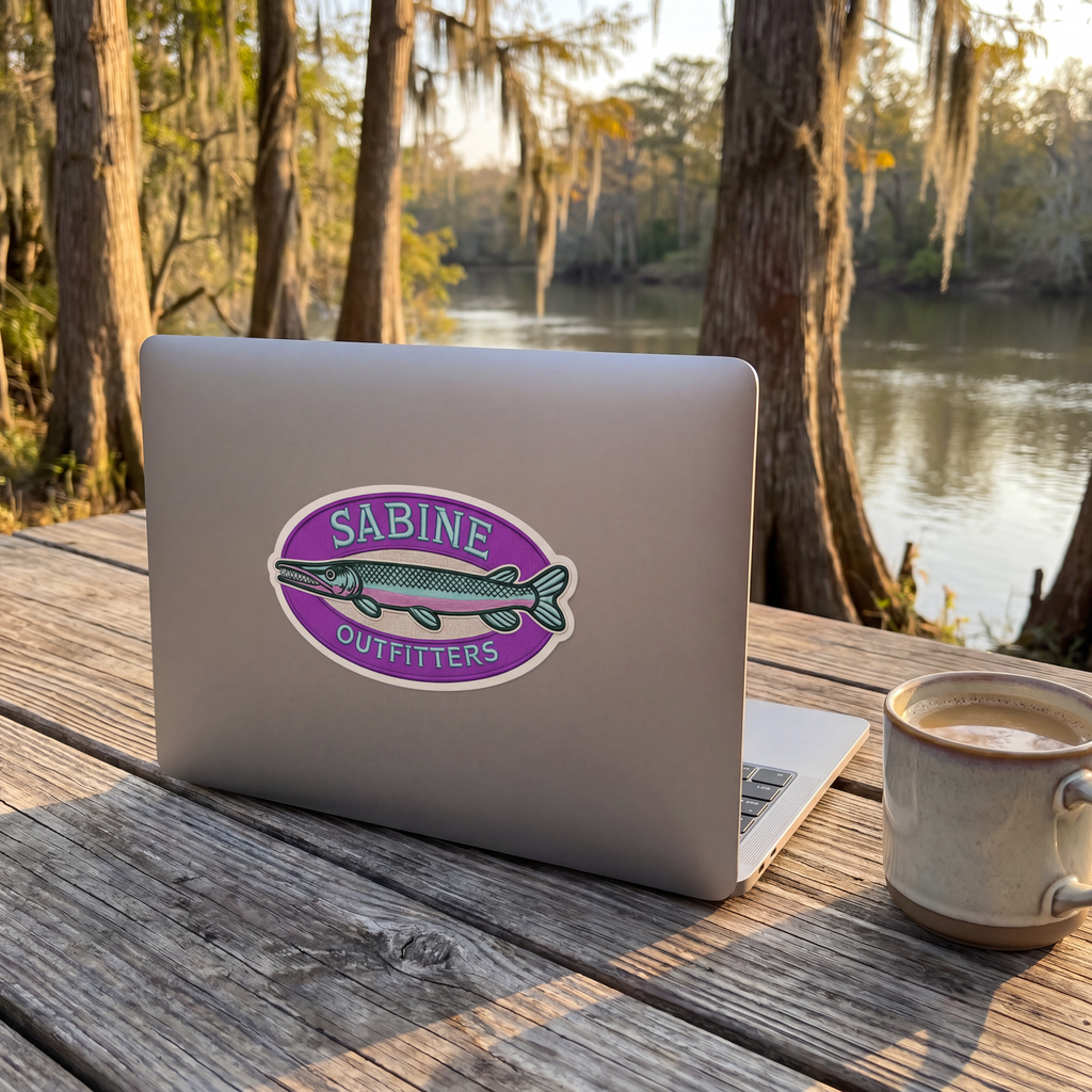 Purple Gar Sticker - 4" x 2.2"