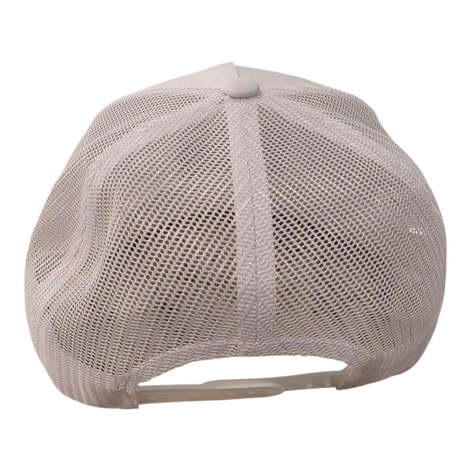 Sabine River Trucker Cap — White Flat Bill